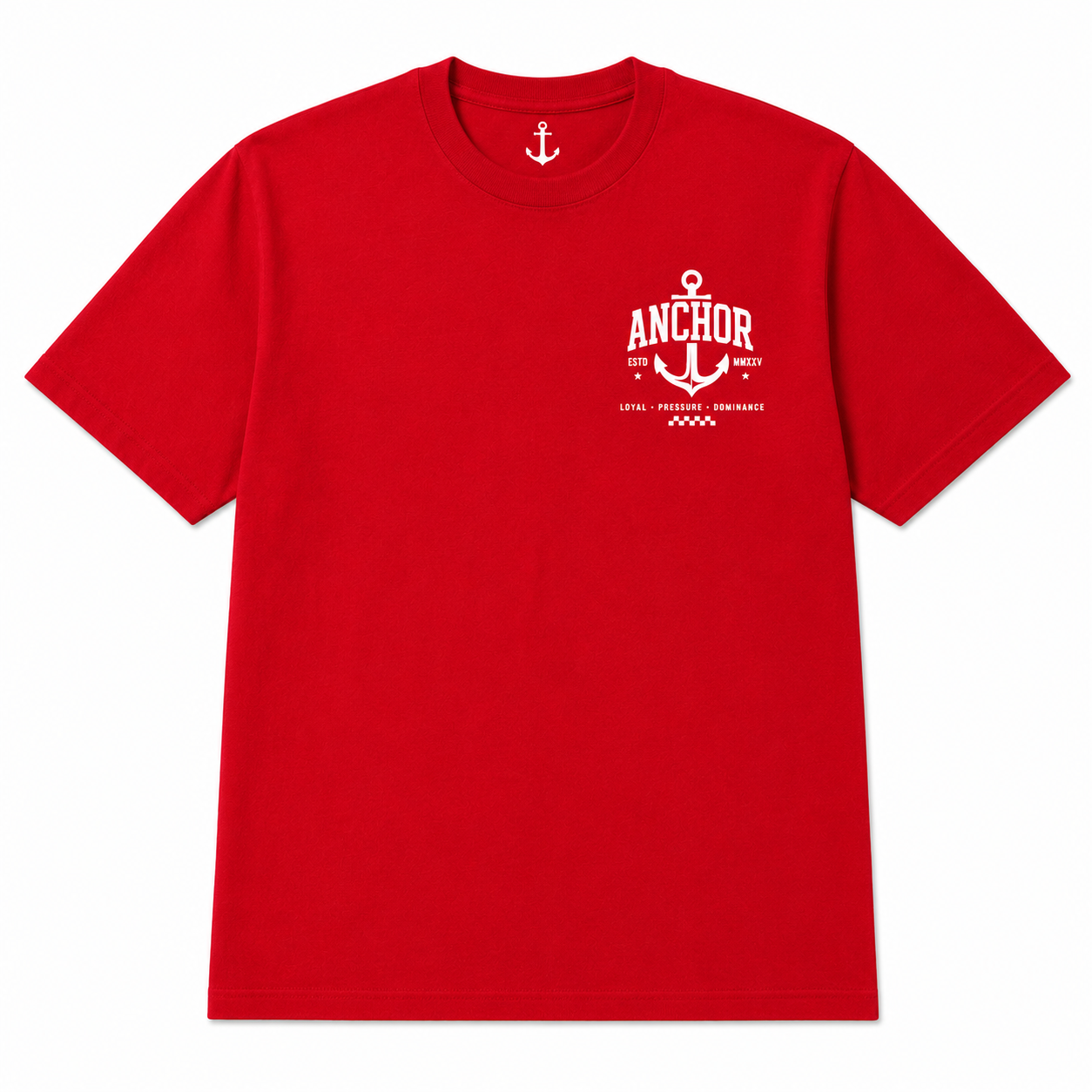 Anchor Classic Tee - Red