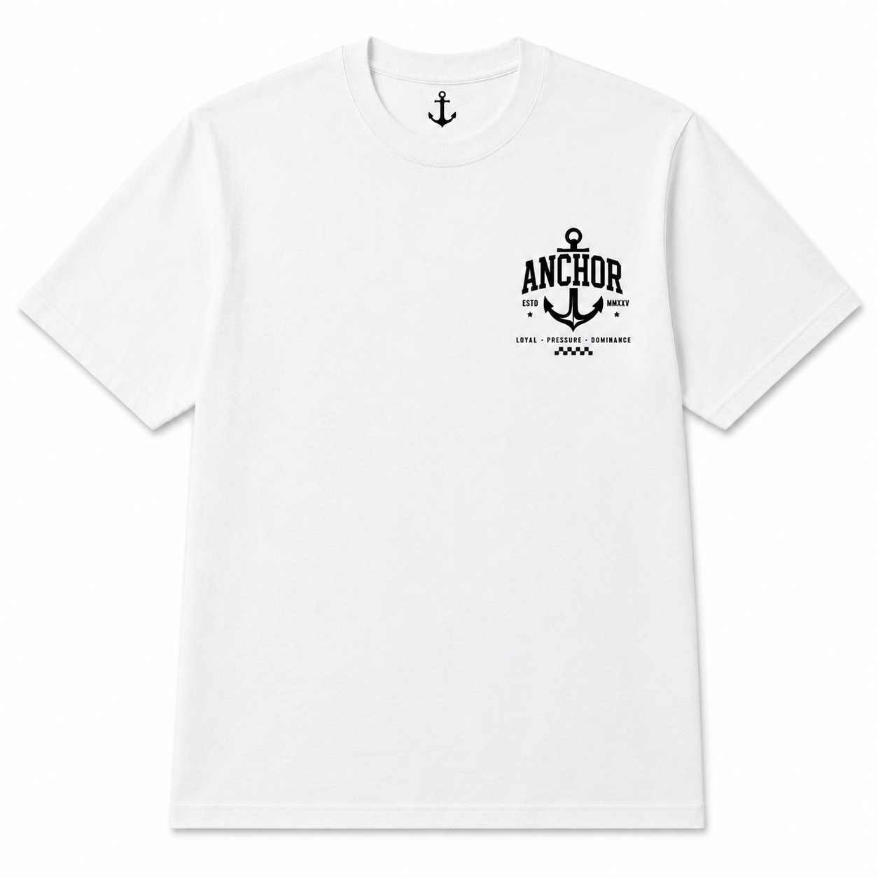 Anchor Classic Tee - White