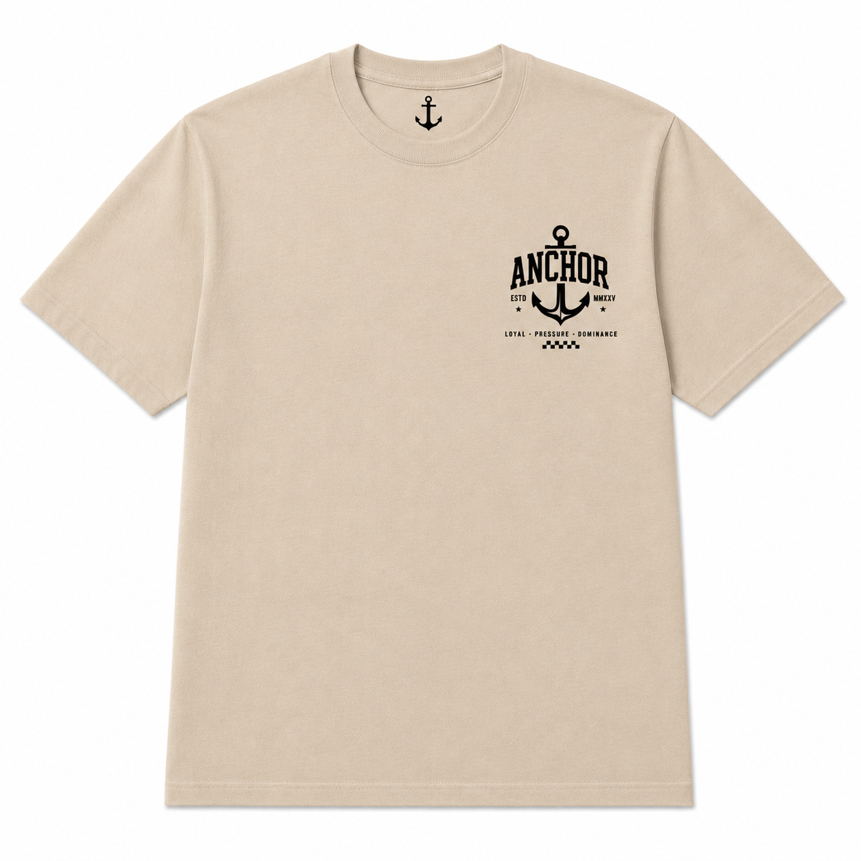 Anchor Classic Tee - Beige